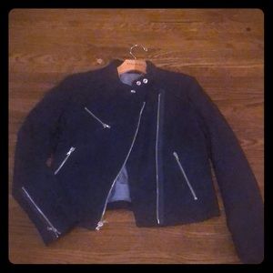 Gap 100% cotton motorcycle jacket
